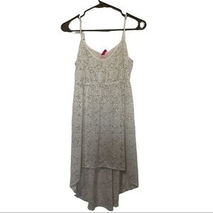Victorias Secret Lace Beach High Low Coverup Dress Size Small EUC #6951